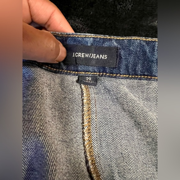 Women’s J. Crew Jeans Denim Asymmetrical Button Wrap Skirt 29 - Picture 8 of 11